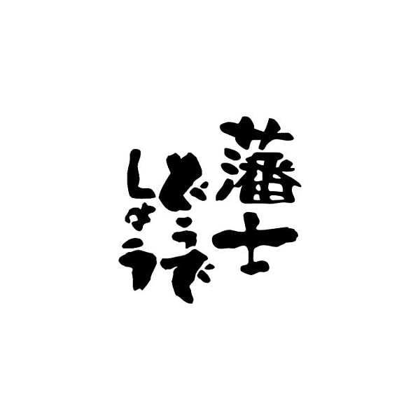 Hic 藩士どうでしょう ステッカー 切り文字 切り文字ステッカー 防水 耐水 耐久 カッティングステッカー 水曜ファン パロディー シール 説明書付き カラー全11色 サイズ選択有 ブラック 12 0 12 5 Cayman Football