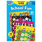 送料無料トレンド ごほうびシール キラキラ 学校 バラエティセット 648片 Trend Sparkle Stickers Variety Pack School Fun T-63904