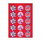 送料無料トレンド ごほうびシール 香り付 バレンタイン ハート シール 60片 Trend Stinky Stickers Valentine's Day Cherry T-928
