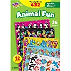 送料無料トレンド ごほうびシール キラキラ 動物 バラエティセット 432片 Trend Sparkle Stickers Variety Pack Animal Fun T-63902