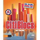 送料無料木製ブロック CitiBlocs シティブロックス ホットカラーセット100ピース
