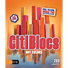 送料無料木製ブロック CitiBlocs シティブロックス ホットカラーセット200ピース