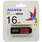 送料無料ADATA USBメモリ 16GB USB2.0 スライド式 ブラック AC008-16G-RKD