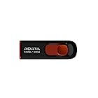 送料無料ADATA USBメモリ 32GB USB2.0 スライド式 ブラック AC008-32G-RKD