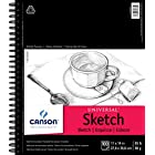 送料無料Canson Universal Spiral Sketch Book 11""X14""-100 Sheets (並行輸入品)