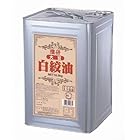 送料無料理研 大豆白絞油 16.5kg 缶