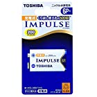 TOSHIBA ニッケル水素電池 充電式IMPULSE 単6P形充電池(min.200mAh) 1本 6TNH22A