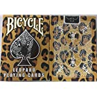 送料無料自転車Leopardのデッキトランプ - Leopardのスキンバックのデザイン Bicycle Leopard Deck Playing Cards - Leopard Skin Back Design