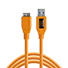 【国内正規品】TetherTools テザーツールズ テザープロ USB3.0 マイクロB ケーブル 4.6m オレンジ CU5454