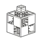送料無料アーテック (Artec) アーテックブロック ブロック単品 基本四角 白 24ピース 077753