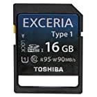 送料無料TOSHIBA SDHC UHS-Iカード EXCERIA Type1 16GB (SD-GU016G1)