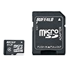 BUFFALO 防水 Class4 microSDHC SD変換アダプター 16GB RMSD-BS16GAB