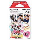 送料無料FUJIFILM インスタントカメラ チェキ用フィルム10枚入 絵柄 (ミッキー&フレンズ) INSTAX MINI MIC WW 1