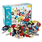 BRIO ( ブリオ ) ビルダー コンストラクションセット [全136ピース] 対象年齢 3歳~ ( 大工さん 工具遊び おもちゃ 知育玩具 ) 34587