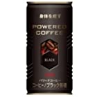 送料無料コーワ パワードコーヒー ブラック無糖 190g×30本