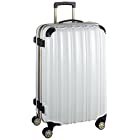 [ビータス] スーツケース ハード 4輪 BH-F2000 保証付 87L 78 cm 6kg 鏡面パールホワイト
