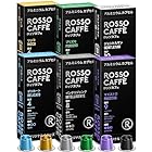 送料無料ロッソカフェ 60杯分 ネスプレッソ マシン用 互換カプセル Rosso Caffe アルミ カプセル コーヒーカプセル 「バラエティパック」（6種×10カプセル）ネスプレッソ「オリジナル」 マシン対応
