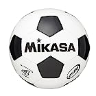 送料無料ミカサ(MIKASA) サッカーボール 4号 (小学生用) 約250g ホワイト/ブラック 縫いボール SVC403-WBK 推奨内圧0.35(kgf/?)