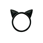 送料無料Lilou CAT EAR RING 11号 mat bk (リル キャット イヤー リング 11号 マット ブラック)