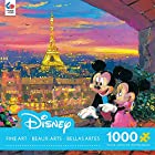 送料無料Ceaco Disney Mickey Mouse, Fine Art, Paris Sunset Puzzle (1000 Piece) [並行輸入品]