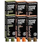 送料無料ロッソカフェ 60杯分 ネスプレッソ マシン用 コーヒー アルミ 互換カプセル Rosso Caffe カプセル 「フレーバーパック」 (バニラ・キャラメル・クリームブリュレ 3種×20カプセル) ネスプレッソ「オリジナル」 マシン対応