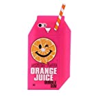 【ASOS取り扱い】 SKINNYDIP (スキニーディップ) ロンドン Orange Juice Case オレンジジュース シリコンケース (iphone5/5s/SE)