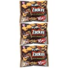 送料無料【まとめ買い】 Zackey ザッキー ピーナッツチョコ ウエハース　16個入り × 3袋
