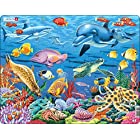 送料無料Larsen Coral Reef, Sealife Puzzle (35 Piece)