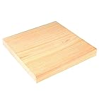 送料無料kicoriya 正方形 まな板 一枚板 国産 高級 檜 ひのき カッティングボード スクエア
