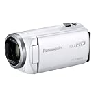 パナソニック HDビデオカメラ V480MS 32GB 高倍率90倍ズーム ホワイト HC-V480MS-W