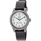 [シチズン Q&Q] 腕時計 アナログ スマイルソーラー 防水 ウレタンベルト RP01-012 レディース ホワイト × ブラック