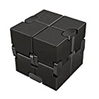 送料無料[LilBit] Infinity Cube インフィニティキューブ 無限キューブ アルミニウム合金 (黒)