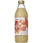 送料無料JAアオレン青森県産つがる使用リンゴジュース(瓶)完熟林檎つがる1000ml×6本
