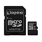 キングストン microSDカード Class 10 32GB UHS-I 【Nintendo Switch 動作確認済】 アダプタ付 Canvas Select SDCS/32GB