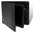 [アーノルドパーマー] 財布 メンズ 二つ折り財布 多機能 中べら 札入 小銭入れ 多収納 大容量 革 APS-3303 (black)