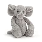 送料無料Jellycat【ジェリーキャット】Bashful elephant medium soft toy 31cm ゾウ 象 ぬいぐるみ Mサイズ