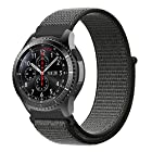 XIHAMA For スマートウォッチ Huawei Watch 2 Classic 編みナイロン 22MM バンド 替えベルト Amazfit pace Gear S3 Classic/Frontier Huawei Watch GTにも対応