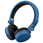 オーム Bluetooth対応　ダイナミック密閉型ヘッドホン（ブルー）AudioComm OHM HP-W300N-A(03-2864)