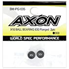送料無料AXON X10 ボールベアリング 630 フランジ 2ピック BM-PG-035