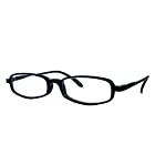 送料無料純日本製 やわらか シニアグラス 老眼鏡 SABAE シャイン ブラック 鯖江製 メガネ JAPAN 度数：+3.5 ケース付 S35