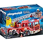 送料無料Playmobil (プレイモービル) 消防はしご車と消防士 9463 [並行輸入品]