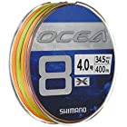 送料無料シマノ(SHIMANO) ライン オシア8 400m 4.0号 5カラー LD-A81S 釣り糸