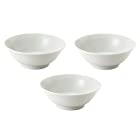 ヤマ吾陶器 ラーメン鉢 ホワイト 1000ml 白磁ラーメン丼(3個組)