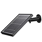 【YESKAMO丸型バッテリーカメラ専用】太陽光パネル ソーラーパネル 単結晶シリコン 省エネルギー IP65防水 ソーラーチャージャー 小型 軽量 バッテリー充電可能 太陽光発電YESKAMO 丸型バッテリーカメラだけ適用
