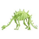 送料無料イメージミッション木鏡社 グロー恐竜骨格 ステゴサウルス VT050