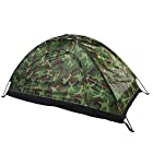 テント 迷彩テント 1人用 屋外 防水 カムフラージュ 紫外線保護 キャンプ ハイキング