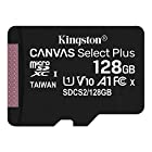 キングストン microSD 128GB 最大100MB/s UHS-I V10 A1 Nintendo Switch動作確認済 Canvas Select Plus SDCS2/128GB 永久保証