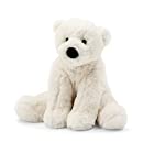 送料無料Jellycat【ジェリーキャット】Perry polar bear soft toy 19cm シロクマ 北極熊 ぬいぐるみ Mサイズ