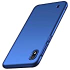 Samsung Galaxy S10 Plus携帯電話ケースFHXD超薄型軽量スクラッチ防止滑り止め耐衝撃性保護カバー艶出しPCハード保護ケース(ブルー)