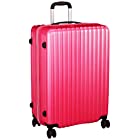 [シフレ] スーツケース ハードジッパー シンプルデザイン B2166-68 保証付 95L 68 cm 4.4kg マゼンタ